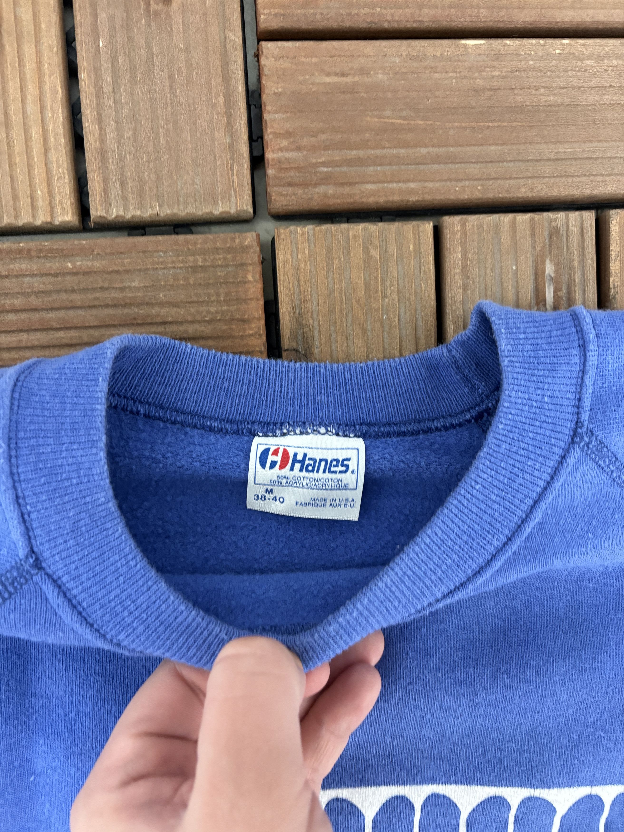 Vintage Alaska State Museum Vintage Blue Crewneck Sweater Size US M / EU 48-50 / 2 - 6 Thumbnail