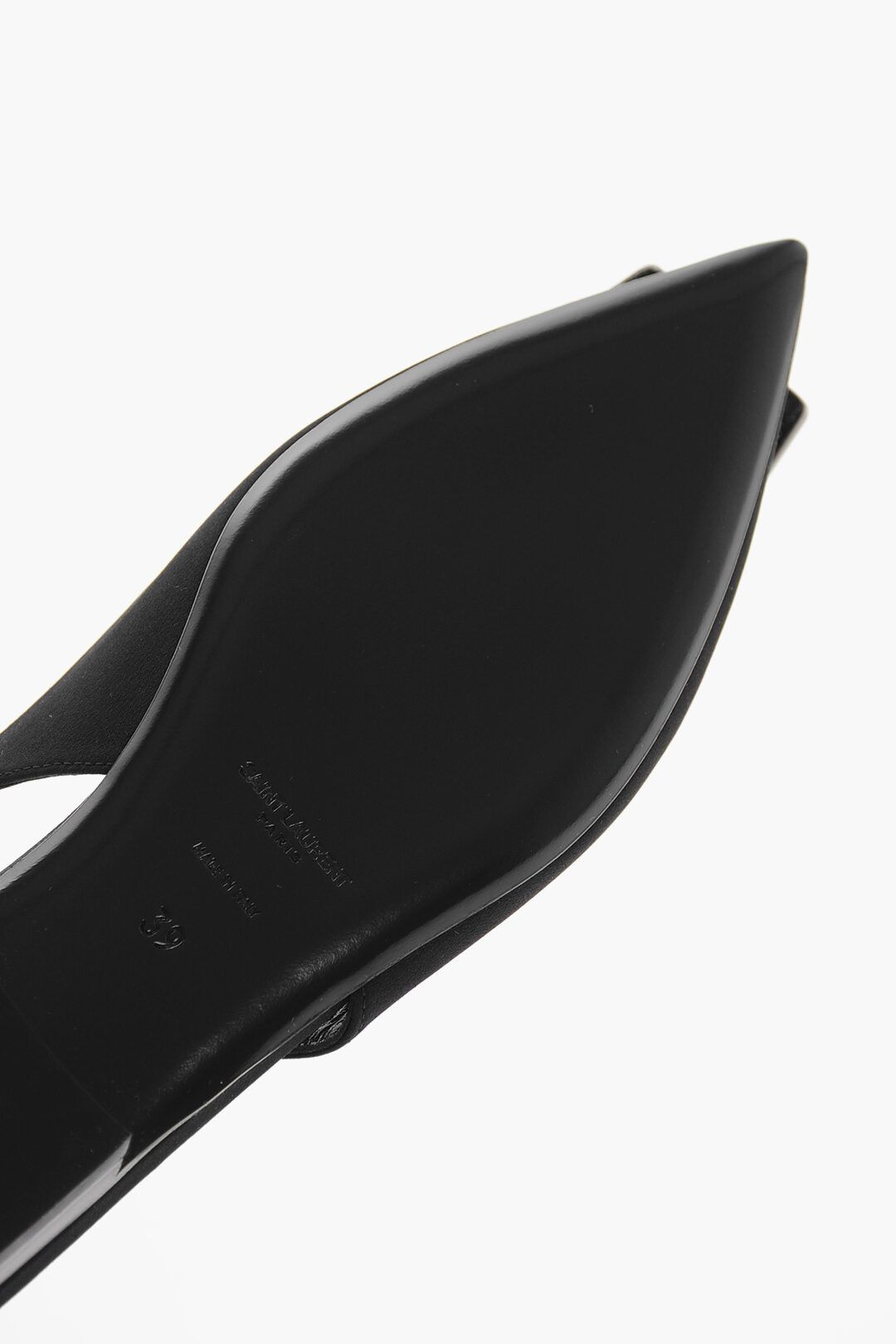 Saint Laurent Paris o1tp1o0125 Mules in Black Size US 5 / IT 35 - 5 Thumbnail