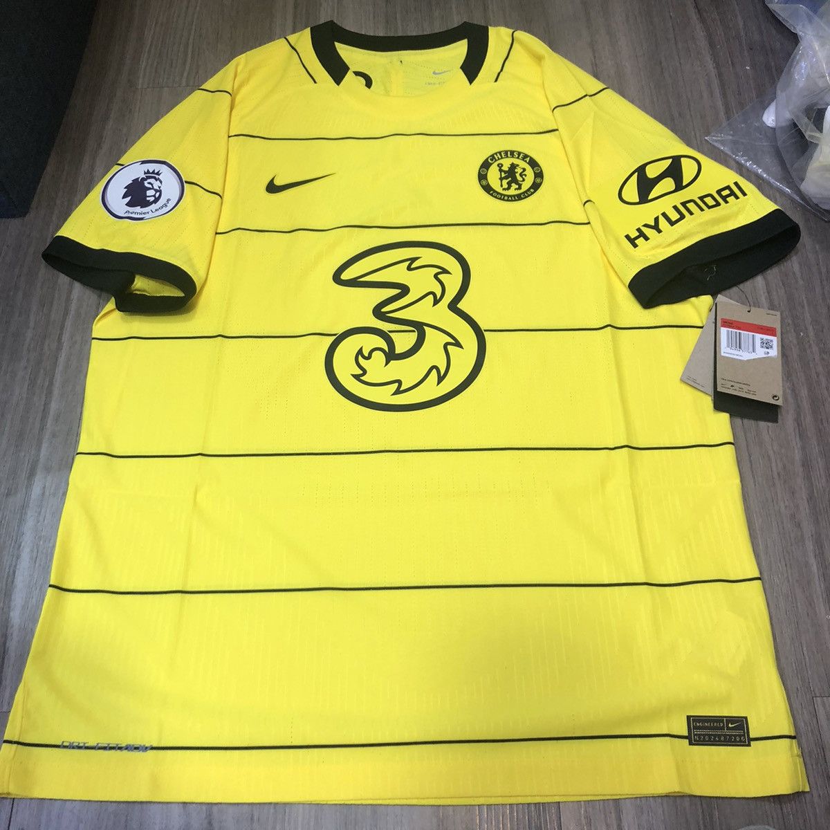 Chelsea Soccer × Nike Chelsea 21/22 player issue away shirt #7 Kante (Bnwt) Size US L / EU 52-54 / 3 - 1 Thumbnail