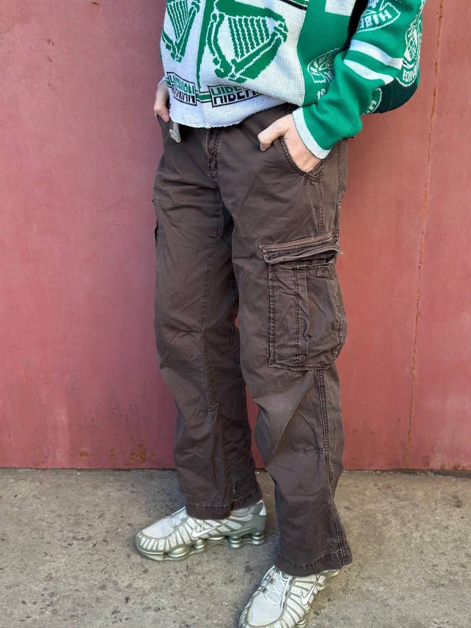 Grundens VTG Multi-pocket Pants Crazy Fir Size 32 Y2K 00s USA Hype Size US 32 / EU 48 - 3 Thumbnail