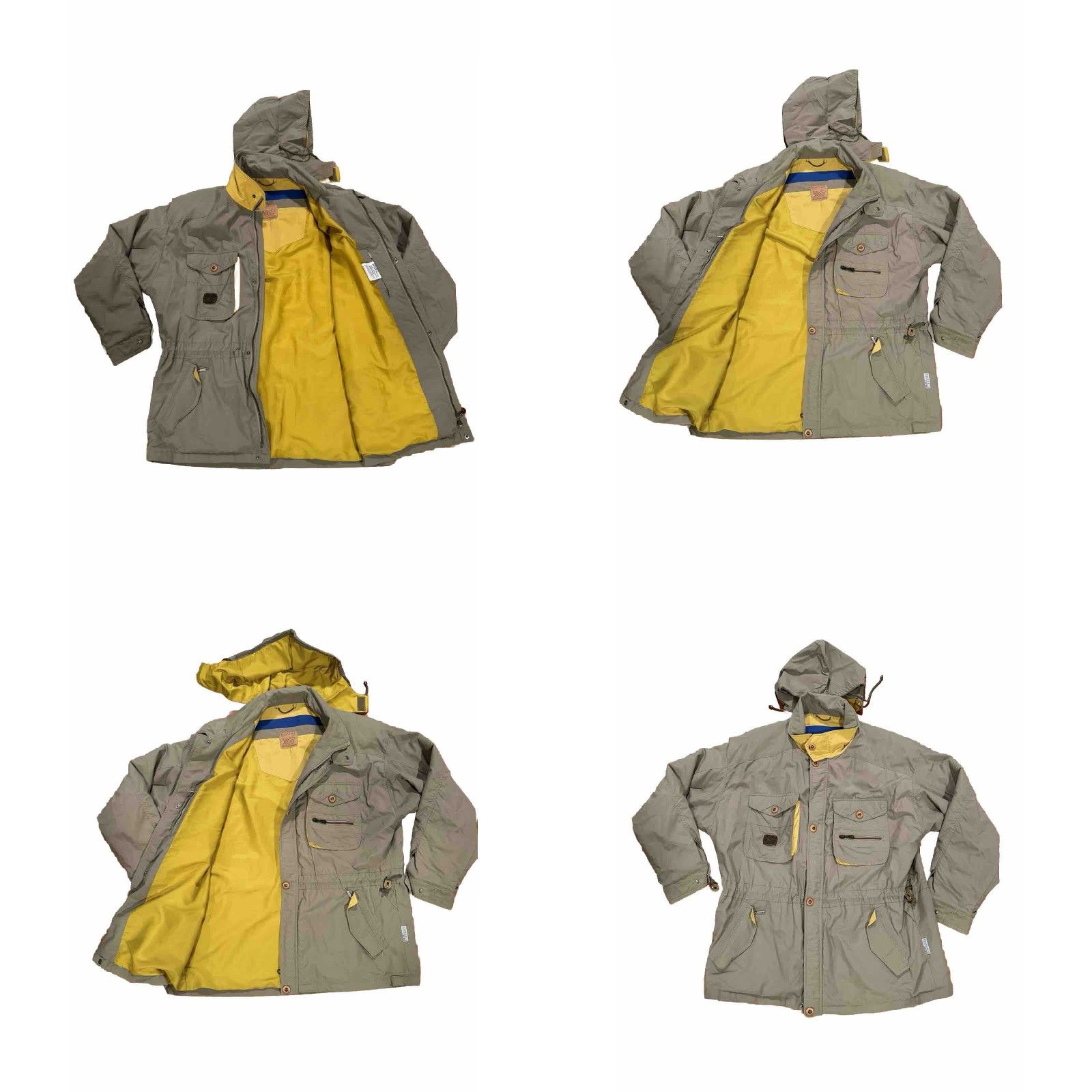 Vintage Schoffel Quintessenz Gore-Tex Jacket Windbreaker Polyamide Size 54 Men Gray Regular Zip Pockets Logo Windproof 90s Nature Vintage Size US L / EU 52-54 / 3 - 9 Thumbnail