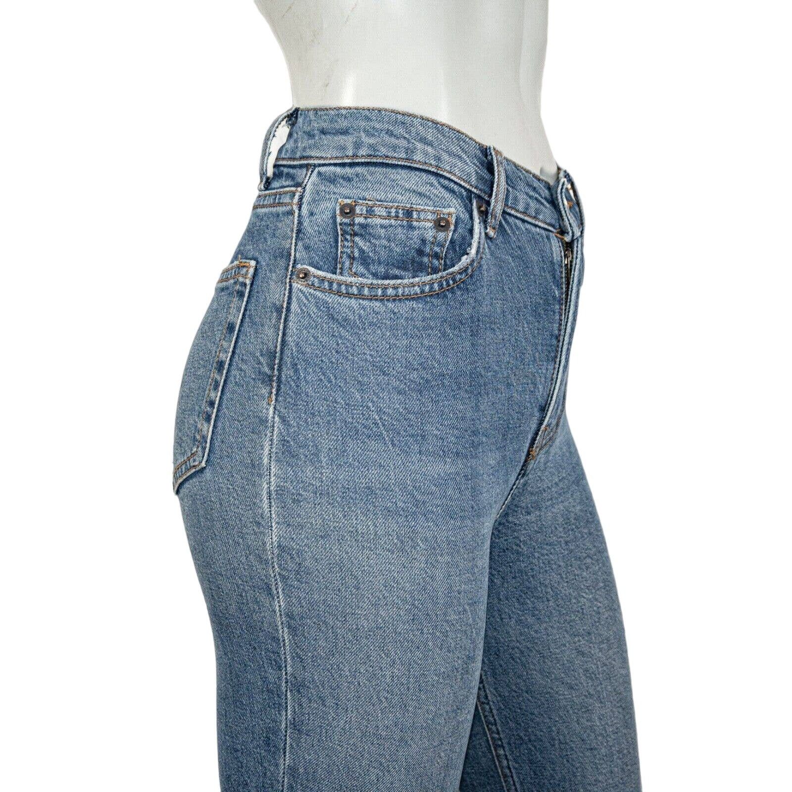 Reformation REFORMATION High Rise Skinny Cropped Jeans in Blue Size 24" / US 00 / IT 34 - 8 Thumbnail