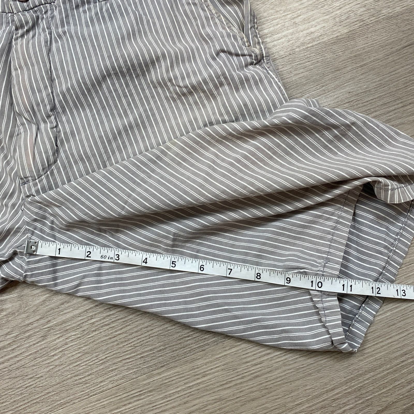 Stussy × Vintage VTG Stussy Pinstripe Chino 11" Shorts Men's 31 Y2K Skater Size US 31 - 5 Thumbnail