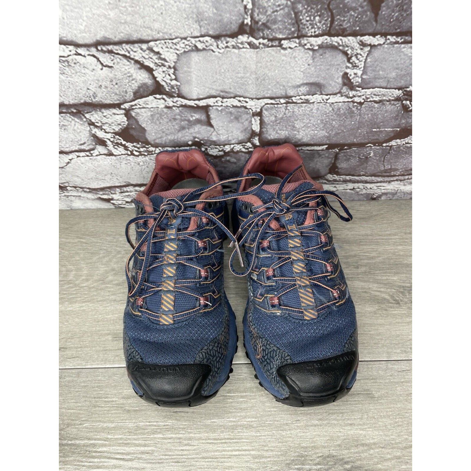 La Sportiva La Sportiva Ultra Raptor II Blue Mesh Trail Denim Rouge Hiki Size US 6 / IT 36 - 13 Thumbnail