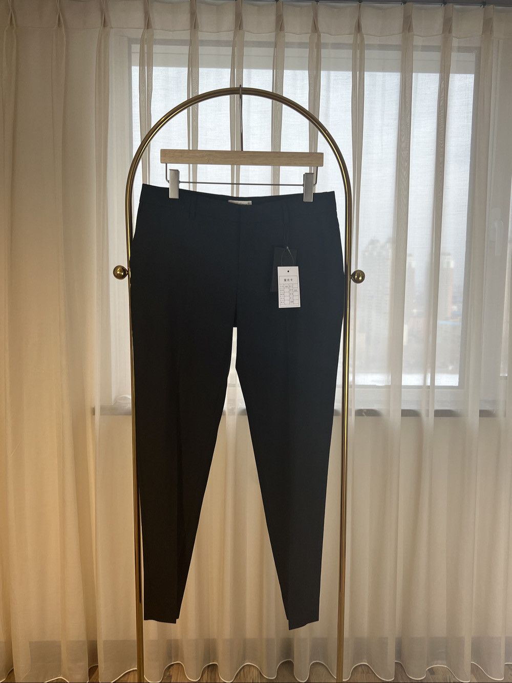 Saint Laurent Paris Saint Laurent Black Zipper Hem Casual Pants Size 30 Size US 40 / EU 56 - 1 Thumbnail