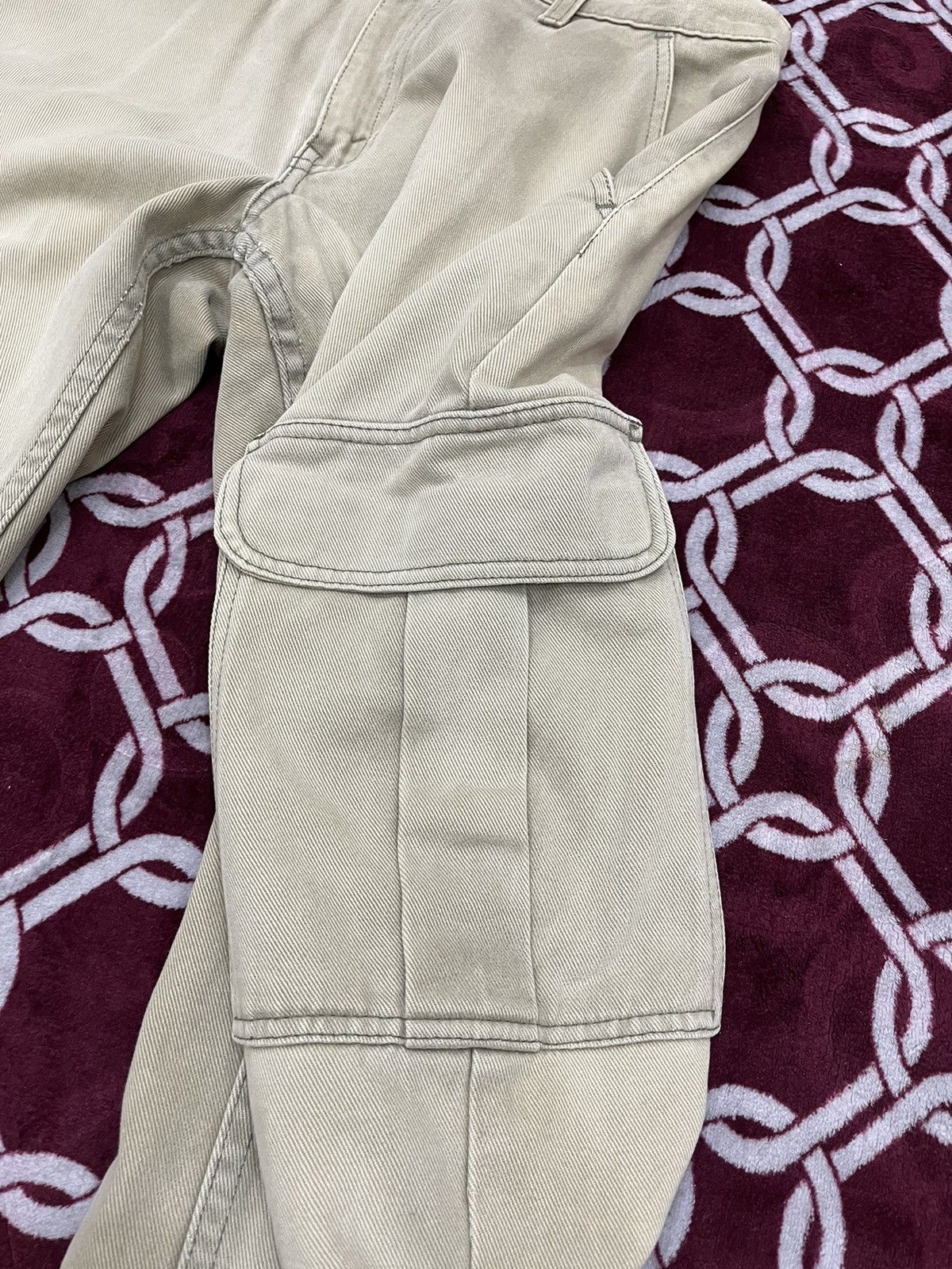 Levi's Vintage Levis Baggy Fit Cargo Denim Size US 32 / EU 48 - 6 Thumbnail