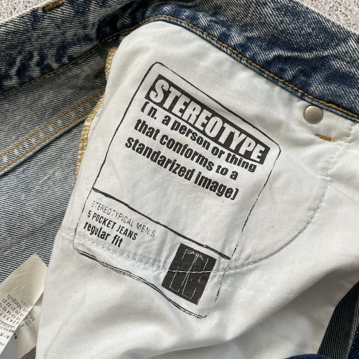 Maison Margiela Maison Margiela Stonewashed Bleached Denim Jeans Acid Wash Size US 32 / EU 48 - 17 Thumbnail