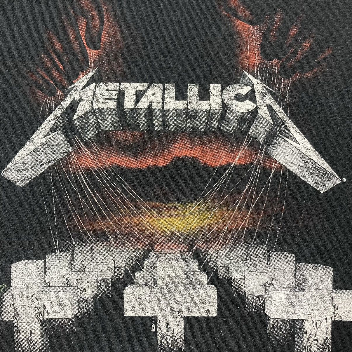 Band Tees Vintage Metallica Master of Puppets tour rock band tee 90’s Size US S / EU 44-46 / 1 - 8 Thumbnail