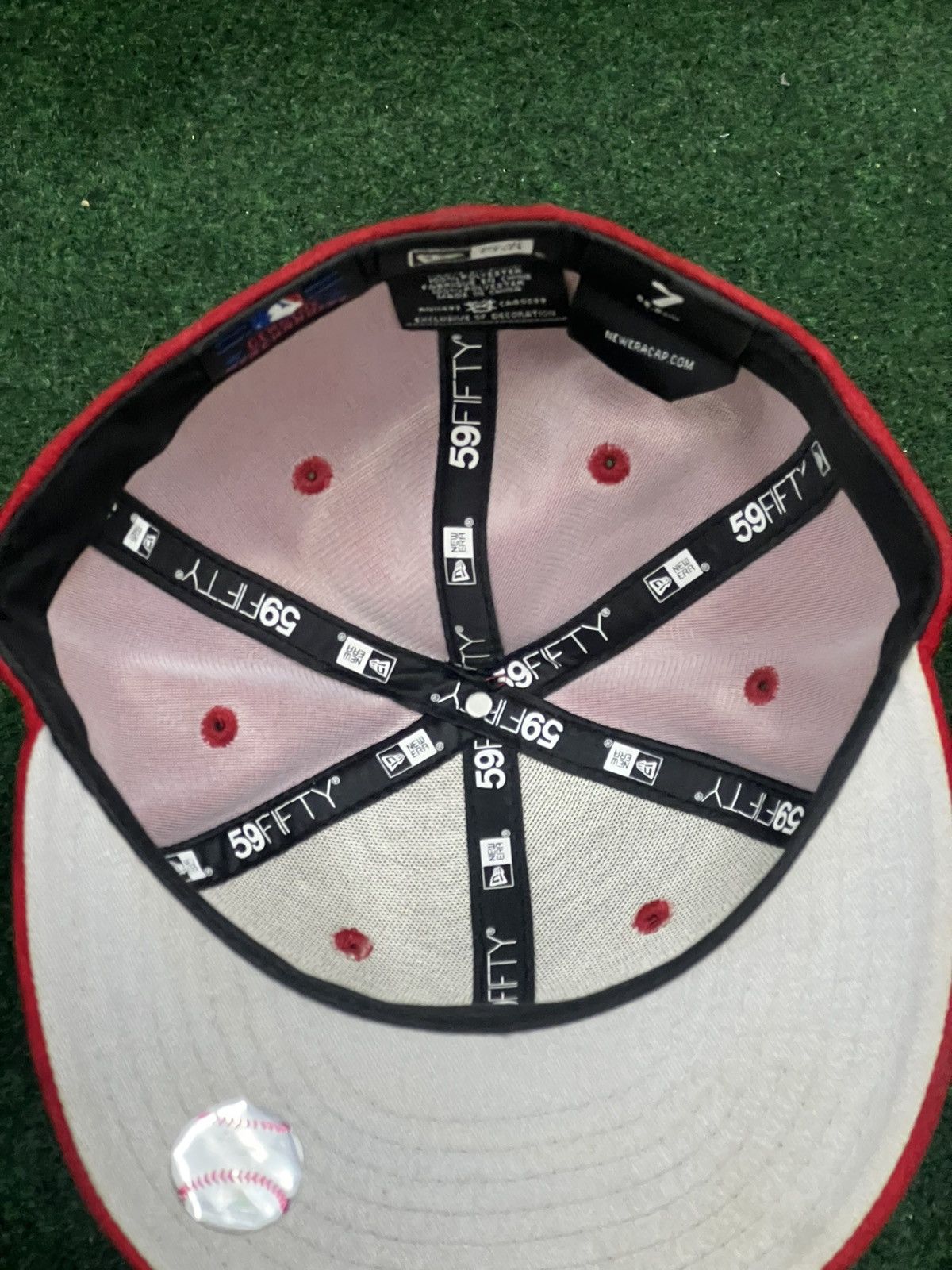 MLB × New Era St Louis Cardinals Suede Fitted Hat Size ONE SIZE - 3 Thumbnail
