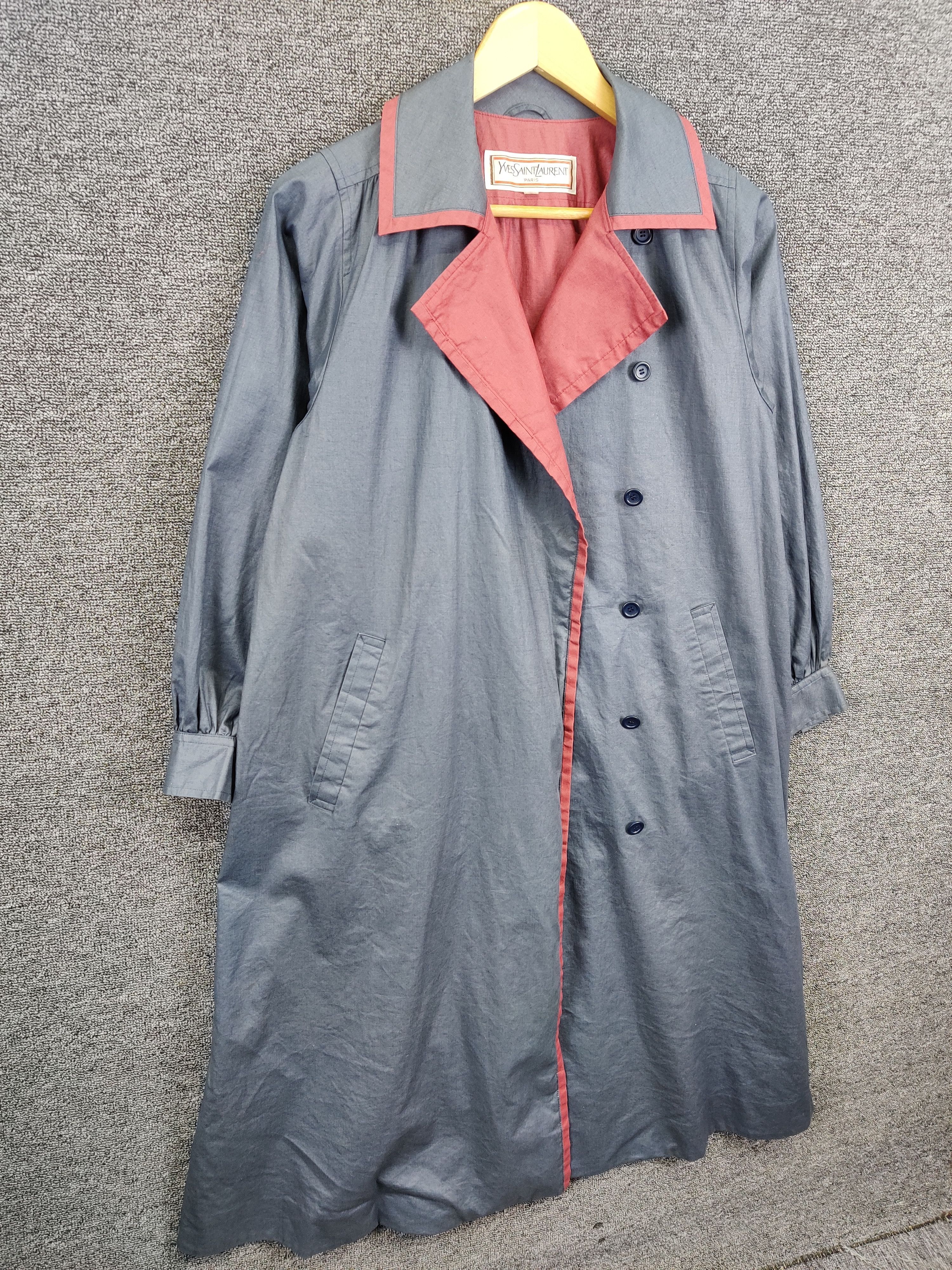 Yves Saint Laurent Vintage Yves Saint Laurent Paris Long Coat Size US S / EU 44-46 / 1 - 5 Thumbnail