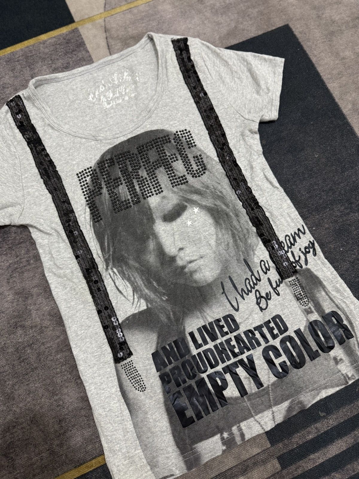 Hysteric Glamour CRACK A SMILE HYSTERIC STYLE TSHIRT Size M / US 6-8 / IT 42-44 - 2 Thumbnail