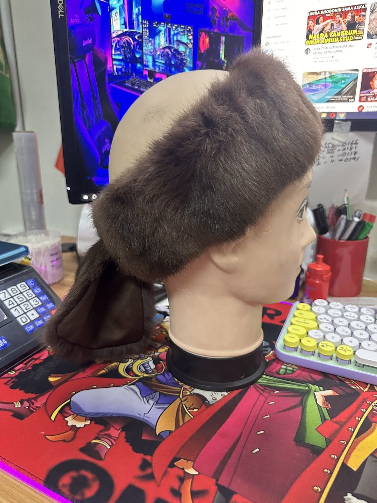 Balmain Head ban fur Size ONE SIZE - 2 Thumbnail