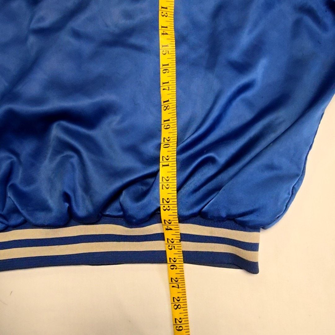 Vintage Vintage ABS Jacket Blue Mens XL Distressed Western Bomber Size US XL / EU 56 / 4 - 19 Thumbnail
