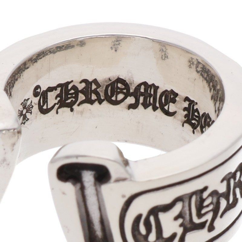 Chrome Hearts Chrome Hearts Large Scroll Label Silver Ring Size ONE SIZE - 3 Thumbnail