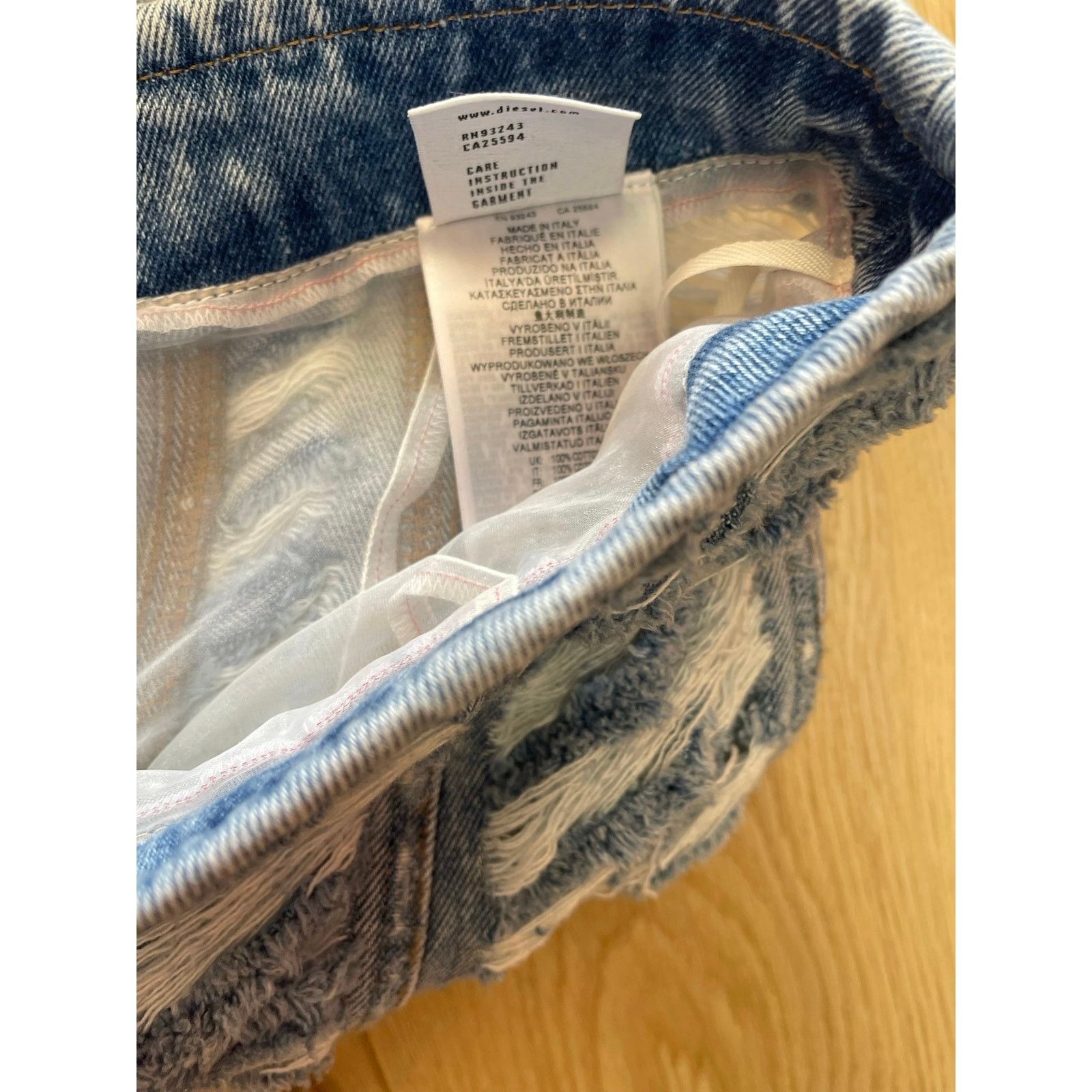 Diesel Diesel De-Ghil-FSC Denim MIdi Skirt, NWT Size: 25 Size 25" / US 0 / IT 36 - 6 Thumbnail