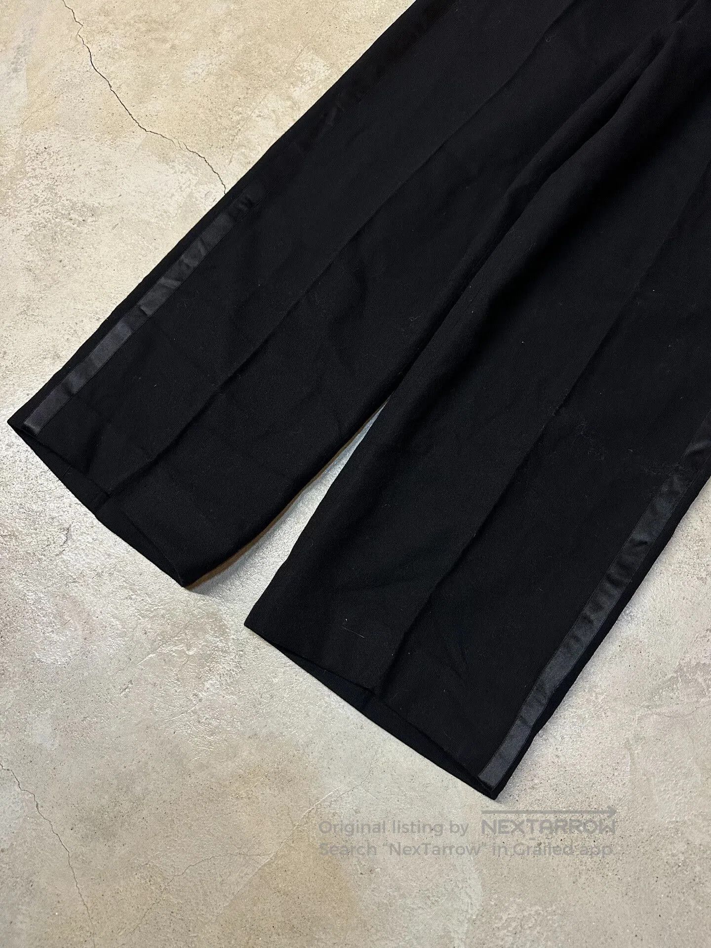 Vintage Vintage French Wool Pants 30. Size US 31 - 3 Thumbnail