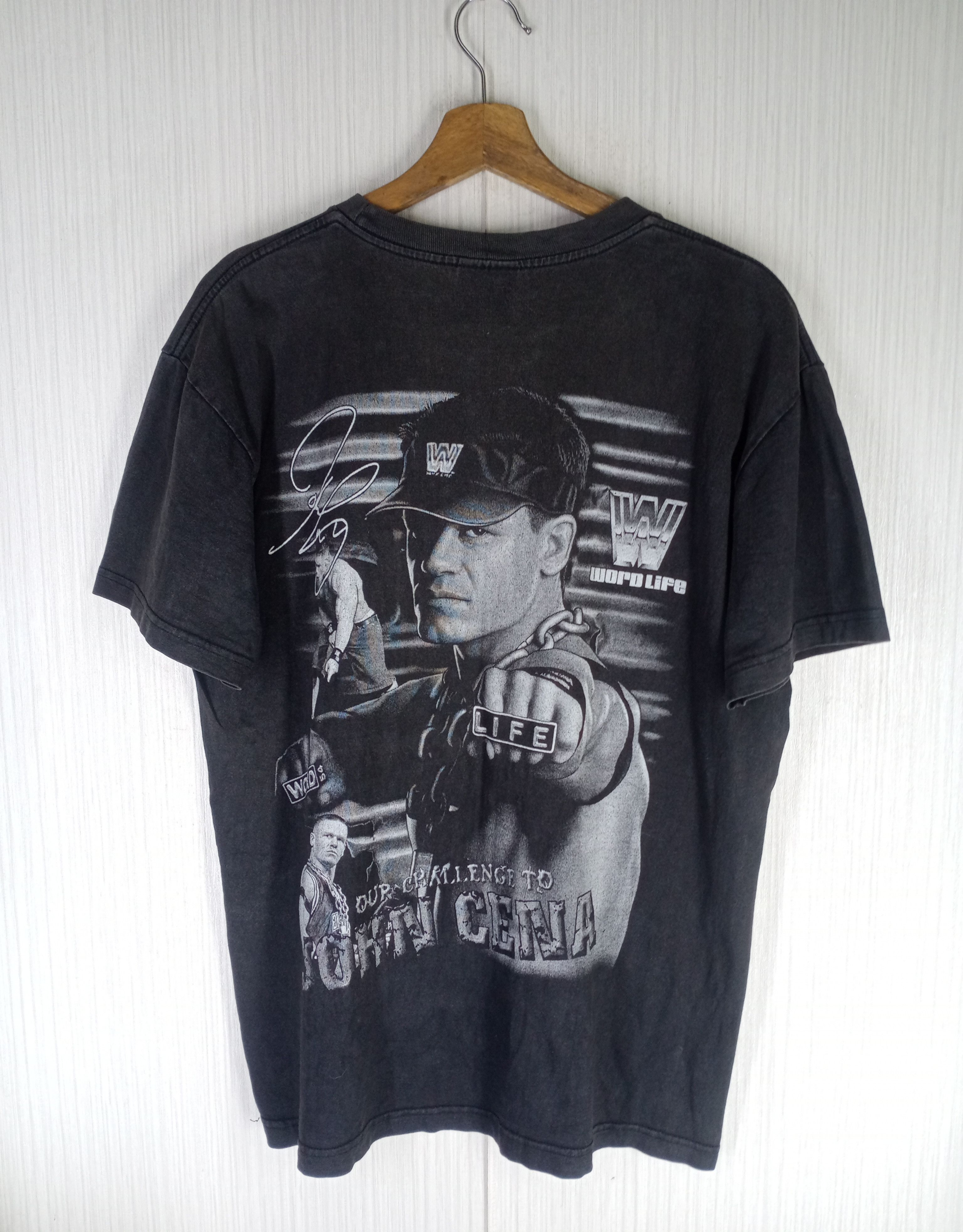 WWE Rare Vintage John Cena WWE Tshirt Size US L / EU 52-54 / 3 - 6 Thumbnail