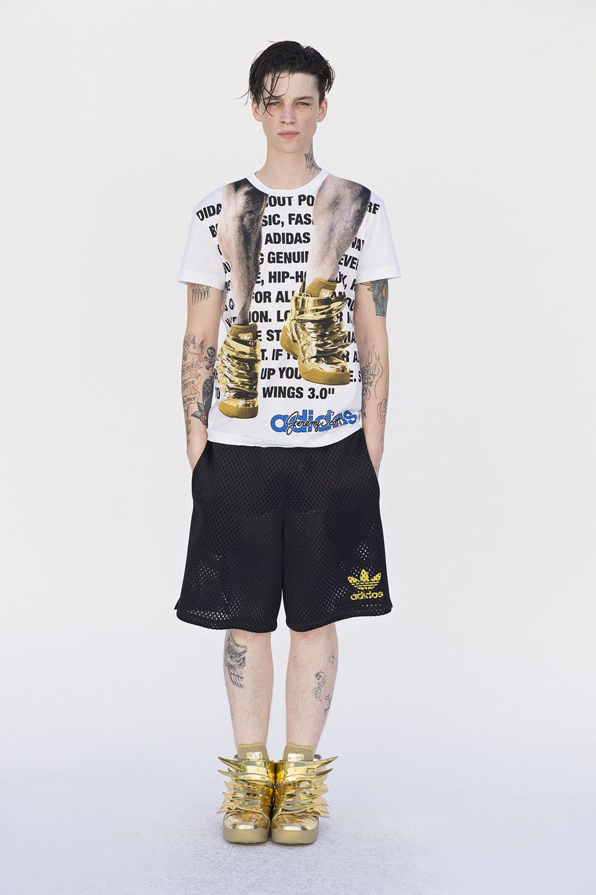 Adidas × Jeremy Scott adidas Originals by Jeremy Scott S/S 2015 JS NYC Taxi Shorts Size US 30 / EU 46 - 2 Thumbnail