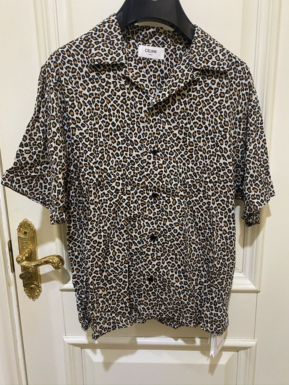 Celine Celine babycat shirt Sz39 Size US M / EU 48-50 / 2 - 2 Thumbnail