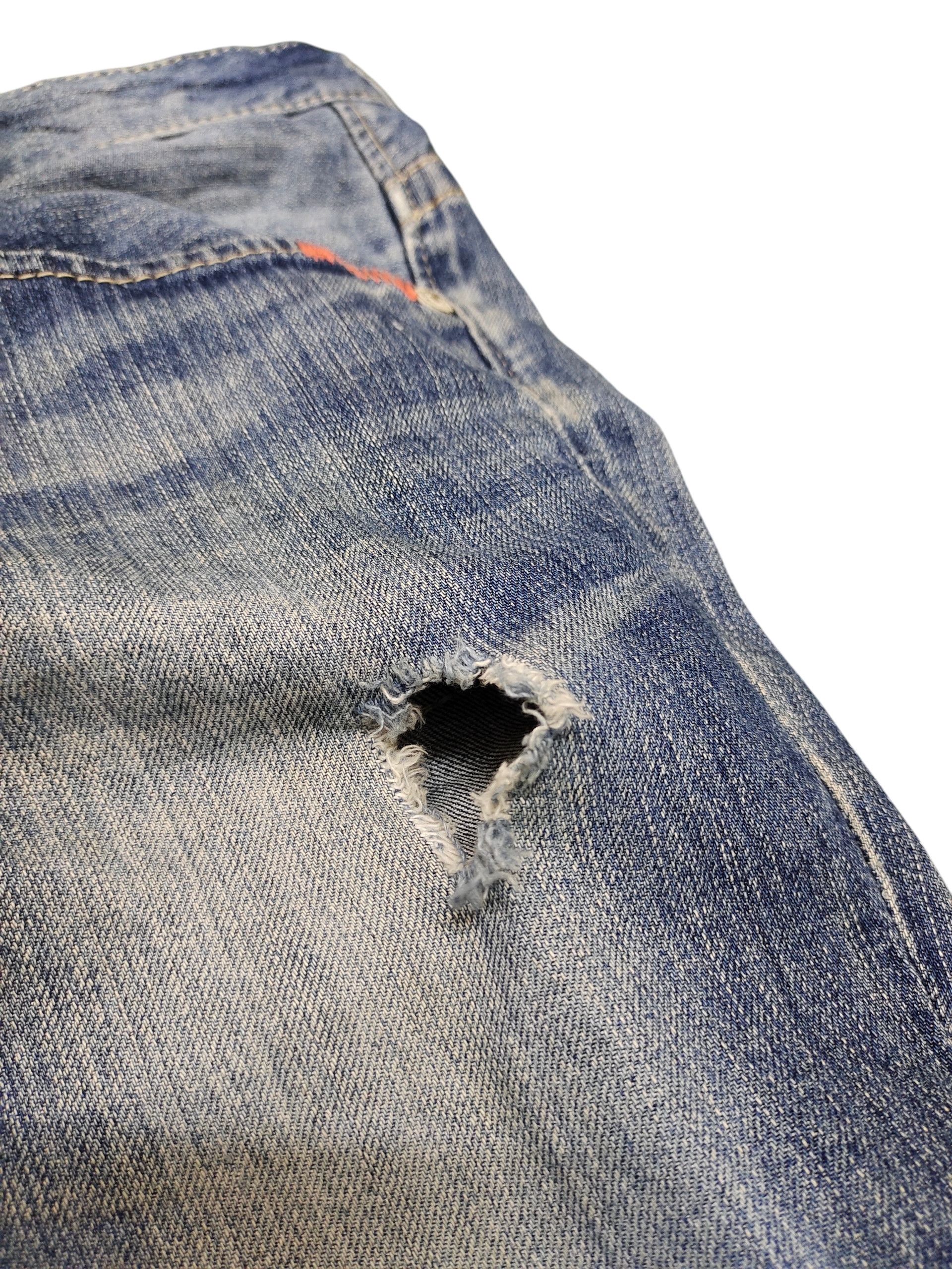 Vintage Edwin Exelusive Vintage Distress Denim Jeans 423XVL