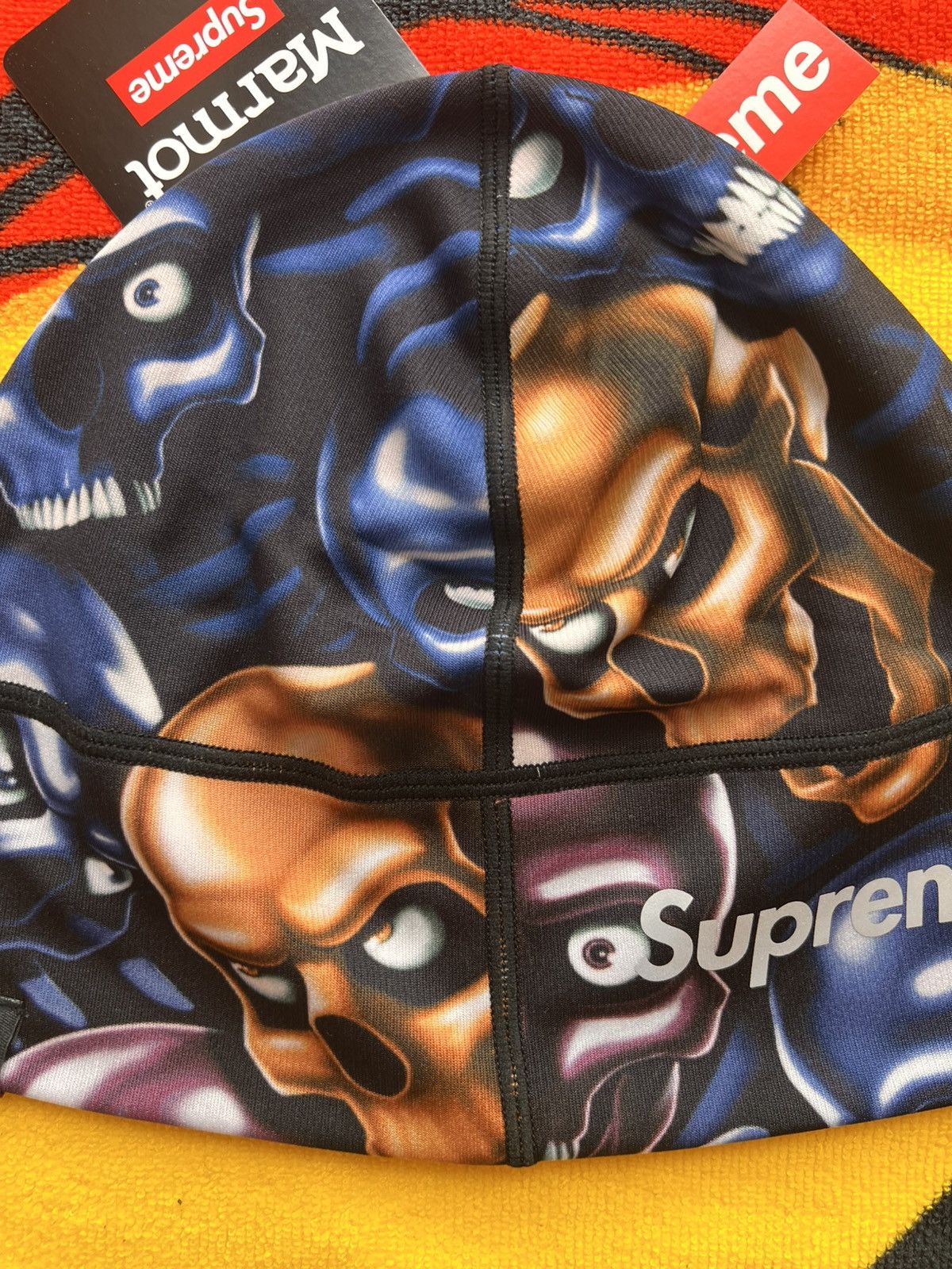 Supreme Supreme Marmot Skull Pile Base Layer Beanie (FW25) cap hat Size ONE SIZE - 5 Thumbnail