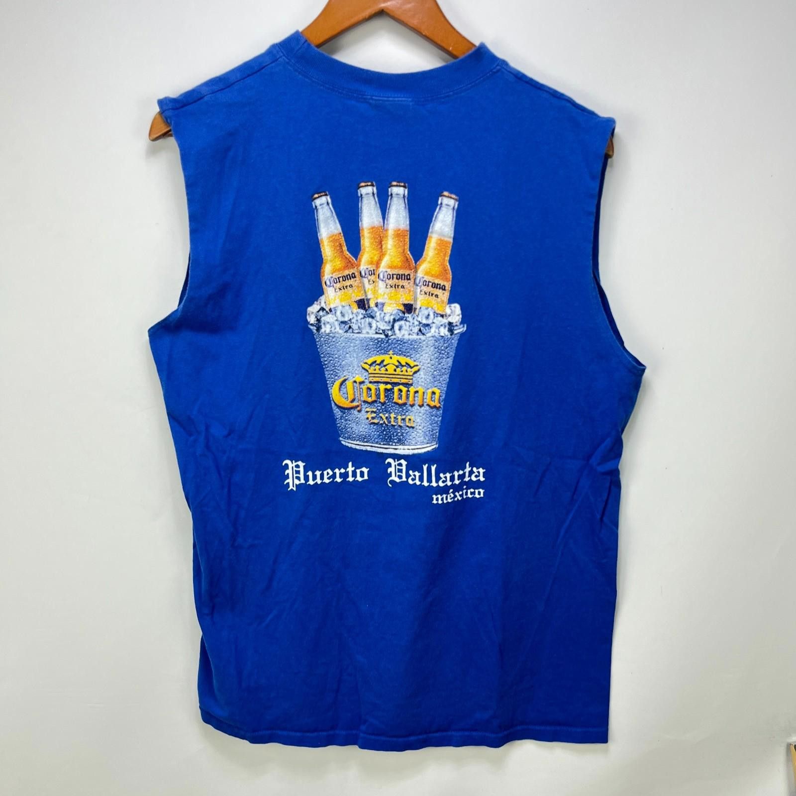 Other Vintage Corona Beer Mexico Sleeveless Shirt Large Size US L / EU 52-54 / 3 - 1 Thumbnail