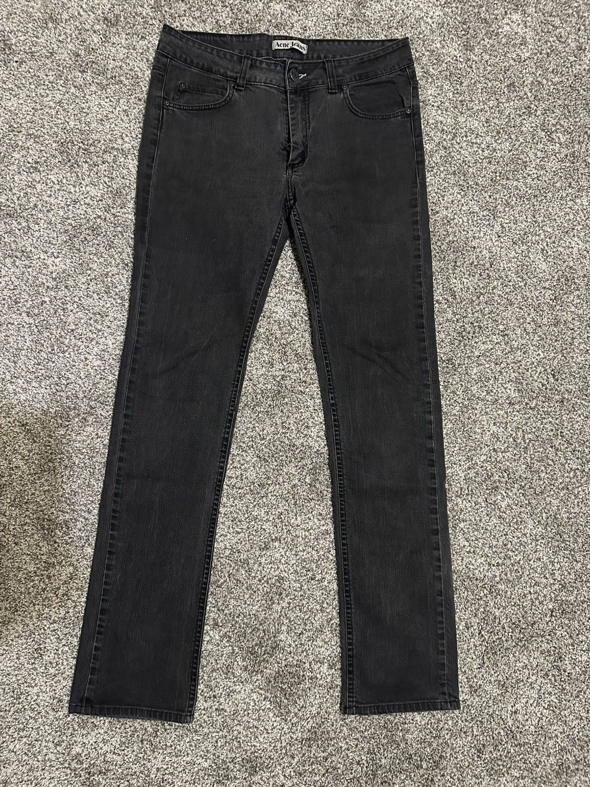 Acne Studios Acne Studios Hex Cash Jeans - Washed Black Size US 30 / EU 46 - 1 Thumbnail