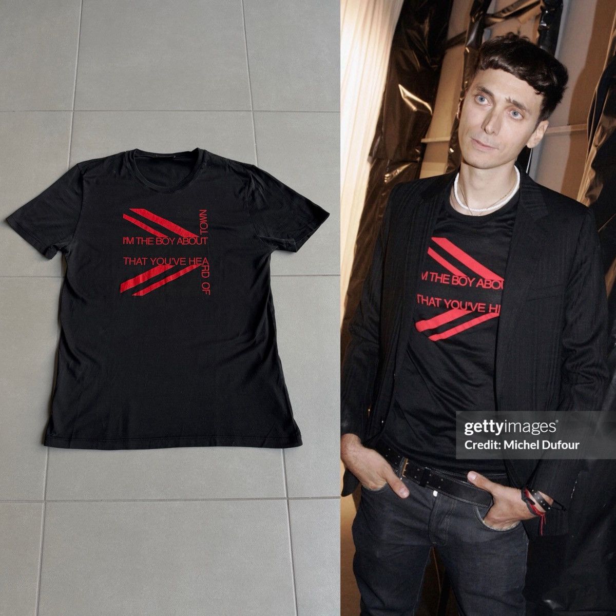 Dior Homme ‘06SS HEDI期 Tシャツ Dior × Hedi Slimane Dior Homme SS06 U Can Live Till 100 & 10 T