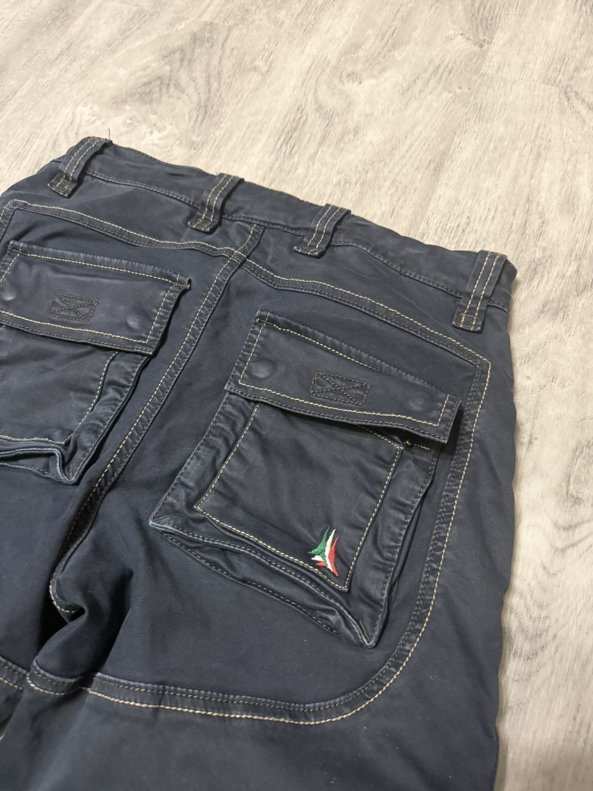 Aeronautica Militare Navy Blue Military Spec Cargo Pants Trousers Aeronautica Size US 28 / EU 44 - 6 Thumbnail