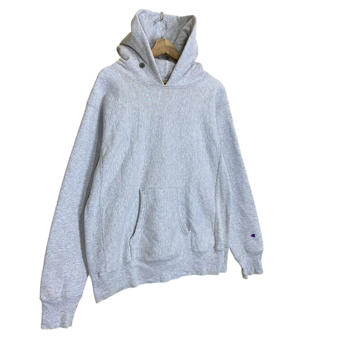Champion × Japanese Brand × Vintage Vintage 90s Champion Reverse Weave Crewneck Hoodie Size US M / EU 48-50 / 2 - 2 Thumbnail