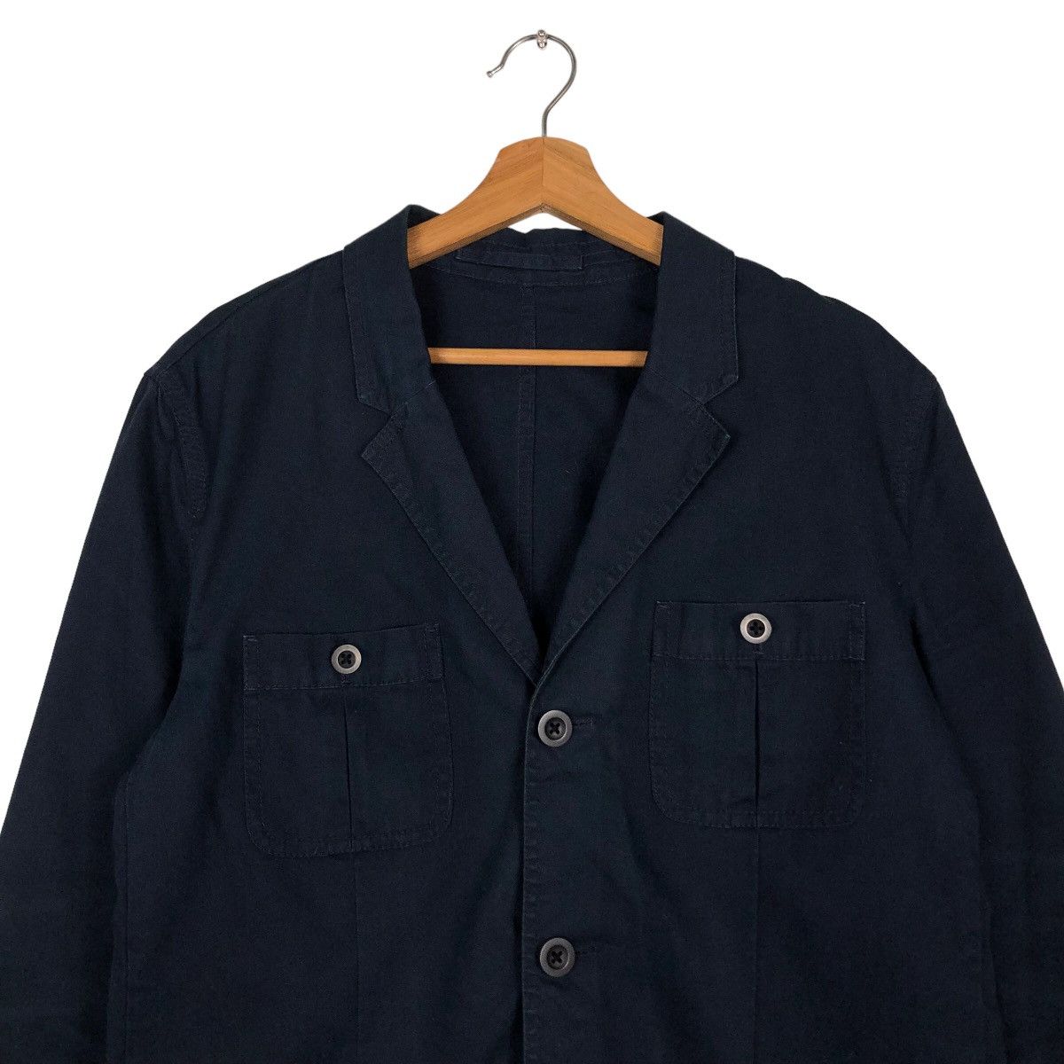Japanese Brand 🔥Vintage Chore Jacket Gap Japan Bush Pocket Issey Miyake Size US L / EU 52-54 / 3 - 3 Thumbnail