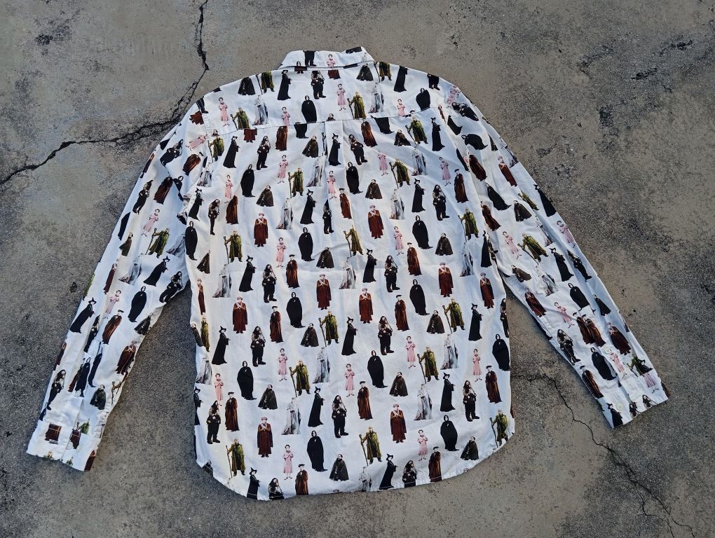 Japanese Brand Harry Potter 📚🧙 Hogwarts School Button Shirt 🍿🎥 Size US M / EU 48-50 / 2 - 3 Thumbnail