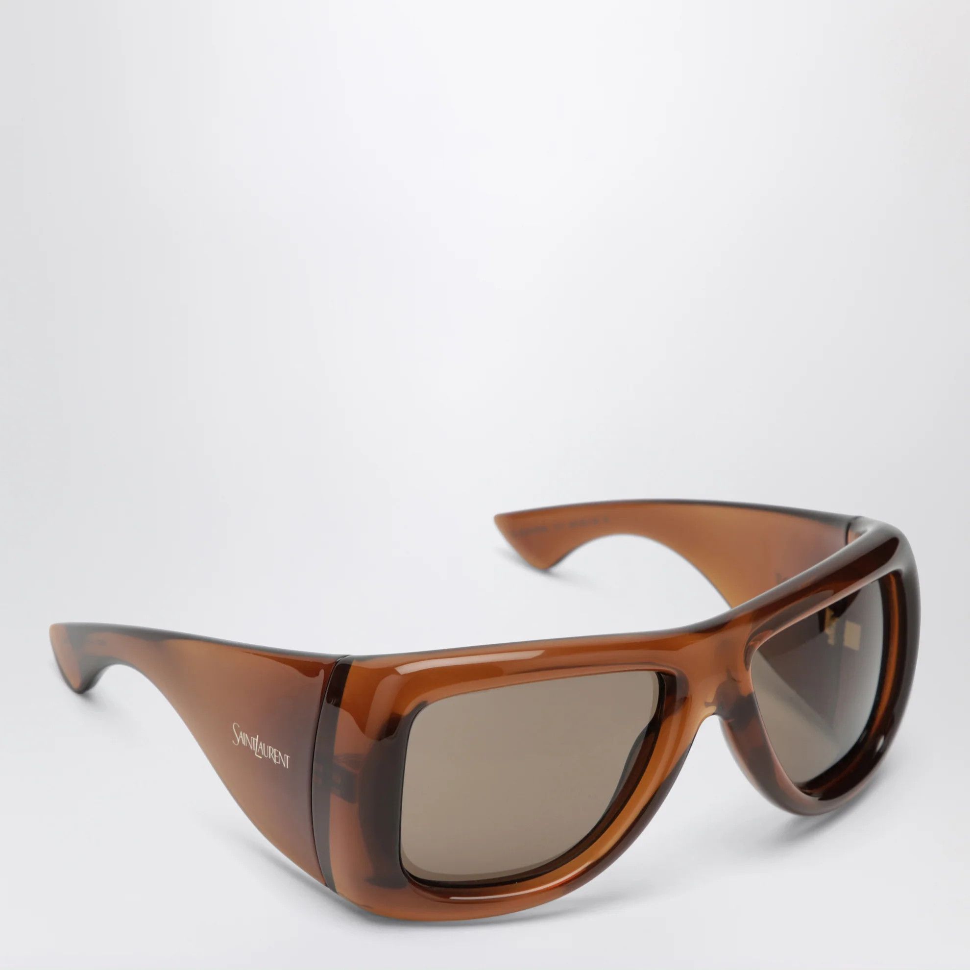 Saint Laurent Paris o1d2blof0526 Size: OS / Oversized Sunglasses in Brown Size ONE SIZE - 2 Thumbnail