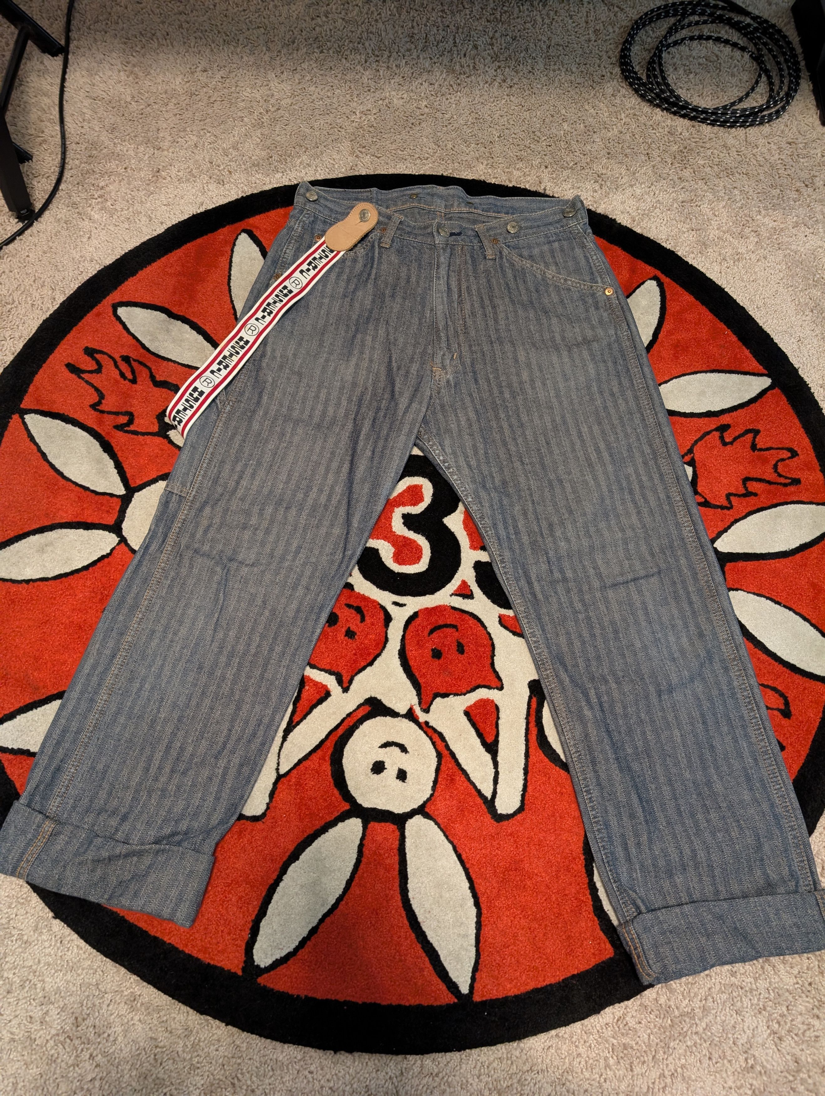 Hysteric Glamour Kinky Strap Jeans