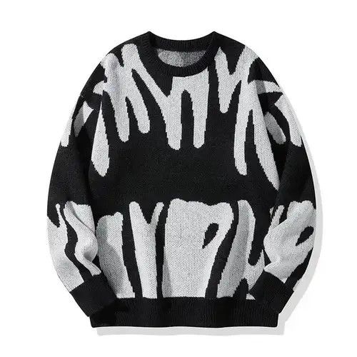 Japanese Brand Autumn and Winter New Fashion Abstract Letter Size ONE SIZE - 6 Thumbnail