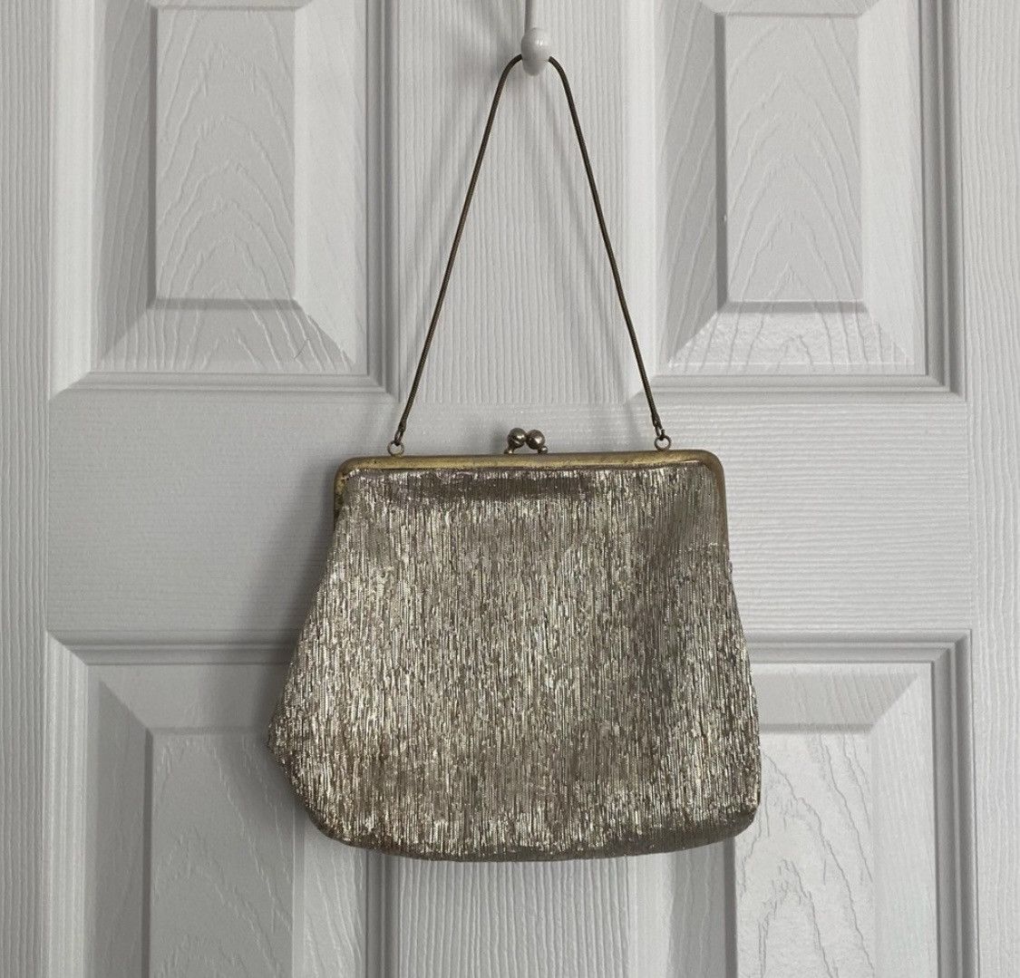 Other GHL PRINCESS SPARKLY METALLIC EVENING HANDBAG CLUTCH PURSE Size ONE SIZE - 8 Thumbnail