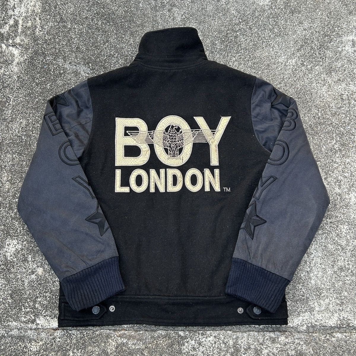 Boy London BOY LONDON VARSITY BOMBER JACKET Size US M / EU 48-50 / 2 - 2 Thumbnail