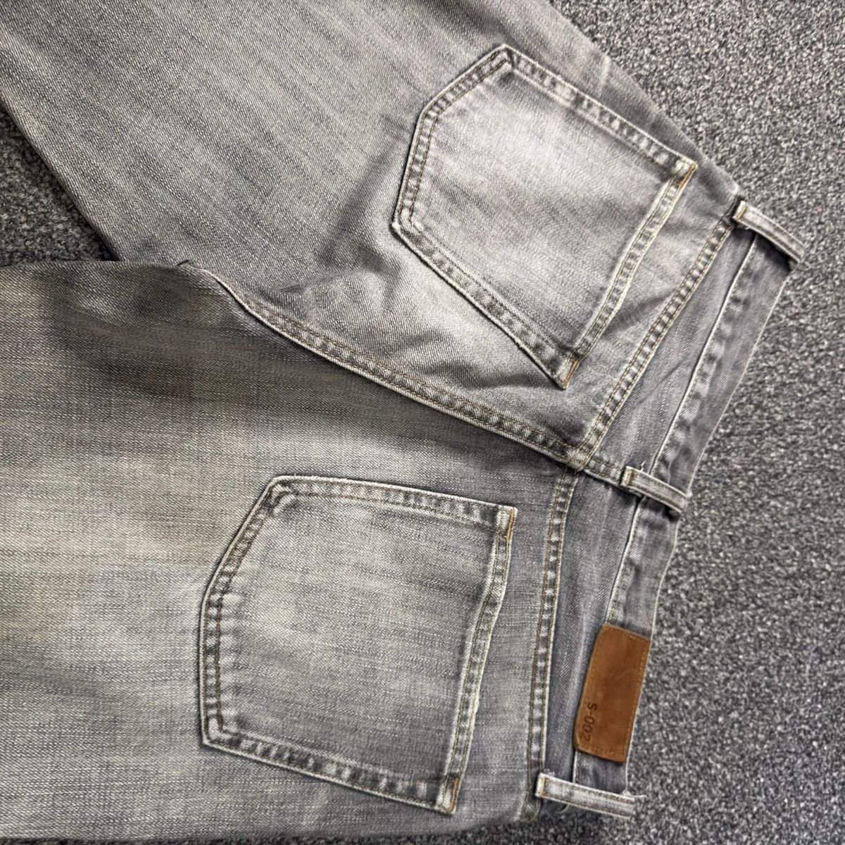 Undercover × Uniqlo Vintage Uniqlo S002 Regular Fit Straight Distressed Faded Size US 31 - 8 Thumbnail