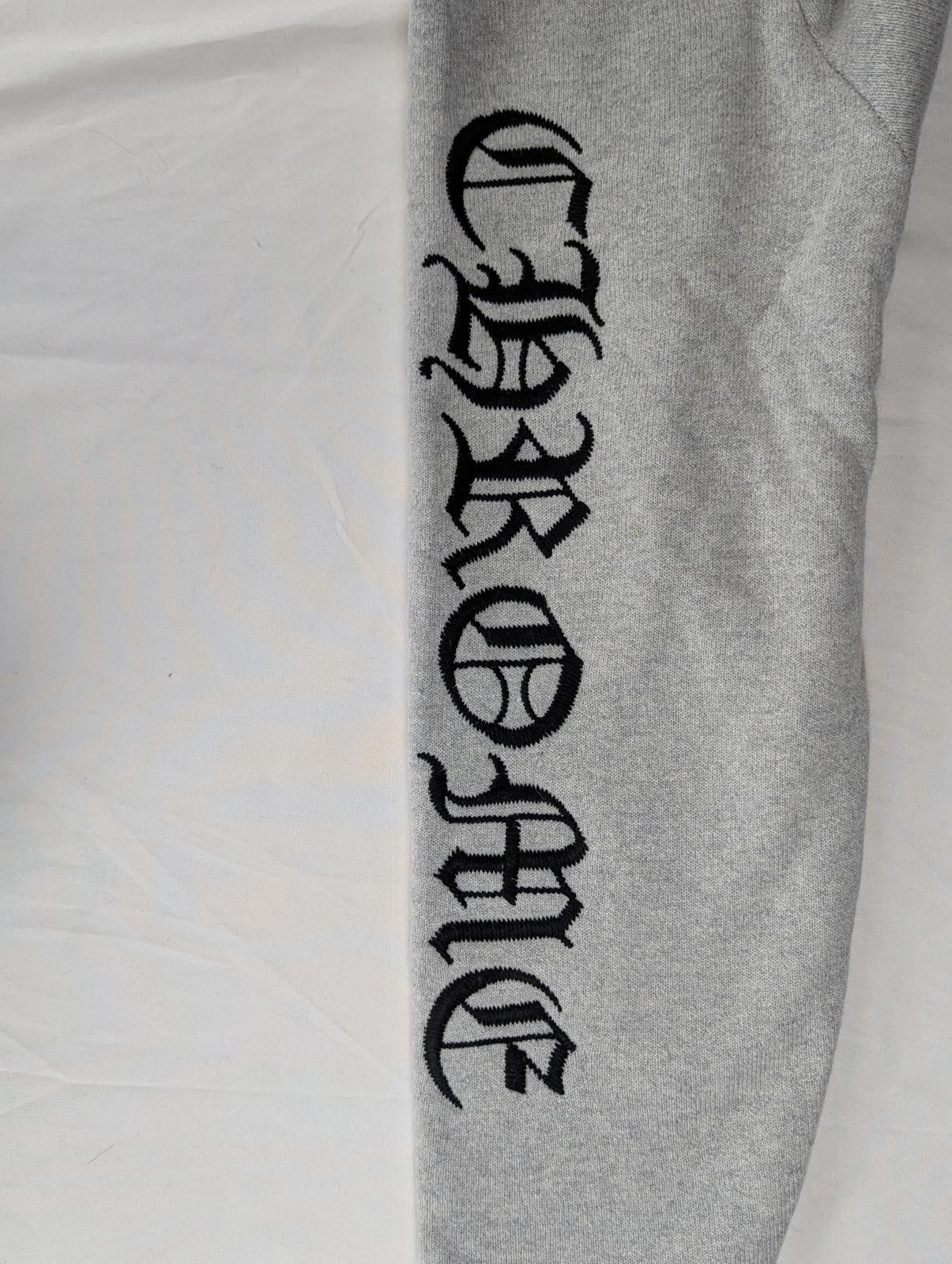 Chrome Hearts Chrome Hearts Life Sentence Cashmere Hoodie in Grey - Large Size US L / EU 52-54 / 3 - 4 Thumbnail