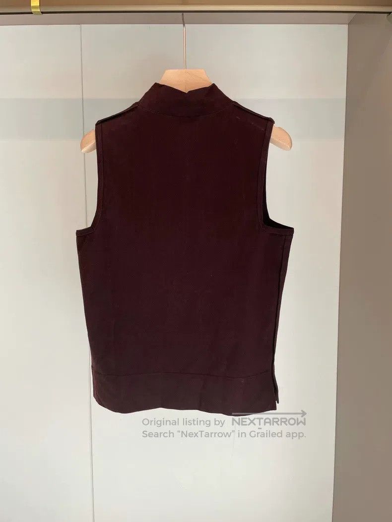 Fendi Fendi Jujube red cotton vest Size US S / EU 44-46 / 1 - 2 Thumbnail