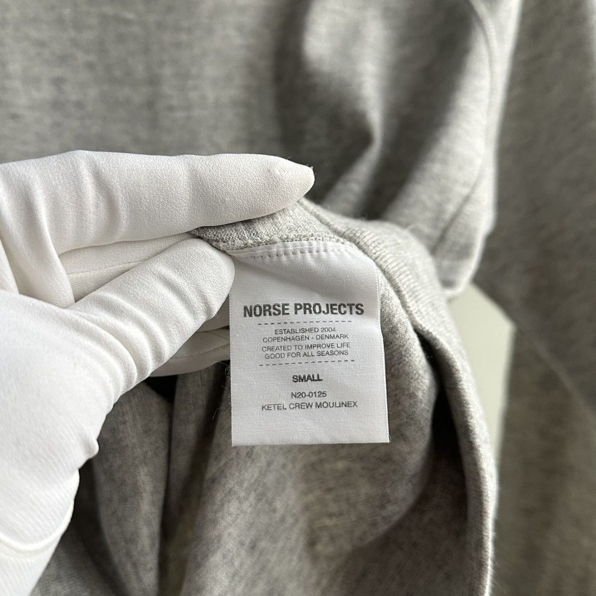 Norse Projects Norse Projects Ketel Moulinex Crew Neck Sweatshirt Size US S / EU 44-46 / 1 - 6 Thumbnail