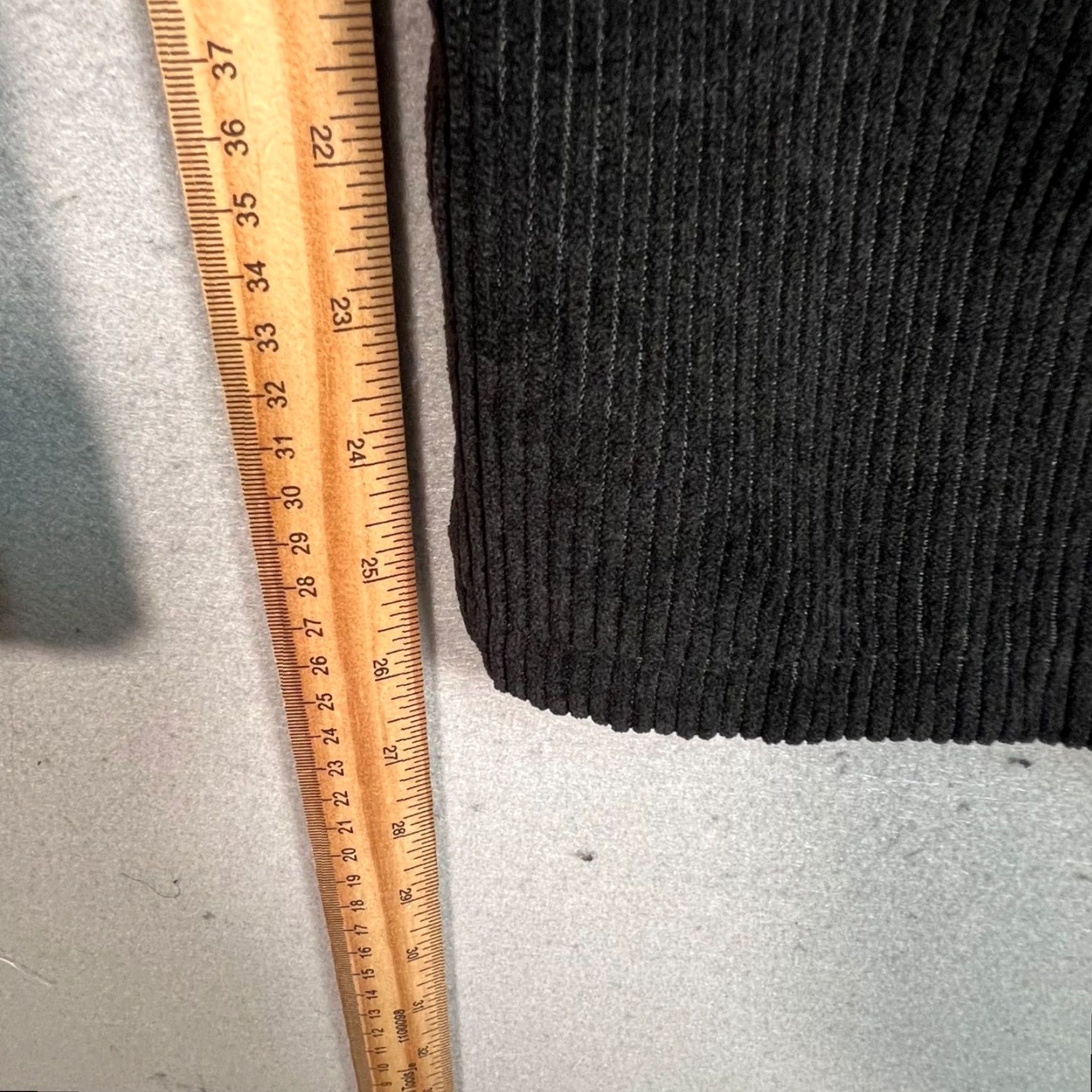 superdown Superdown Black Corduroy Cargo Pants Medium Womens Wide-Leg Pants Size 32" / US 10 / IT 46 - 7 Thumbnail