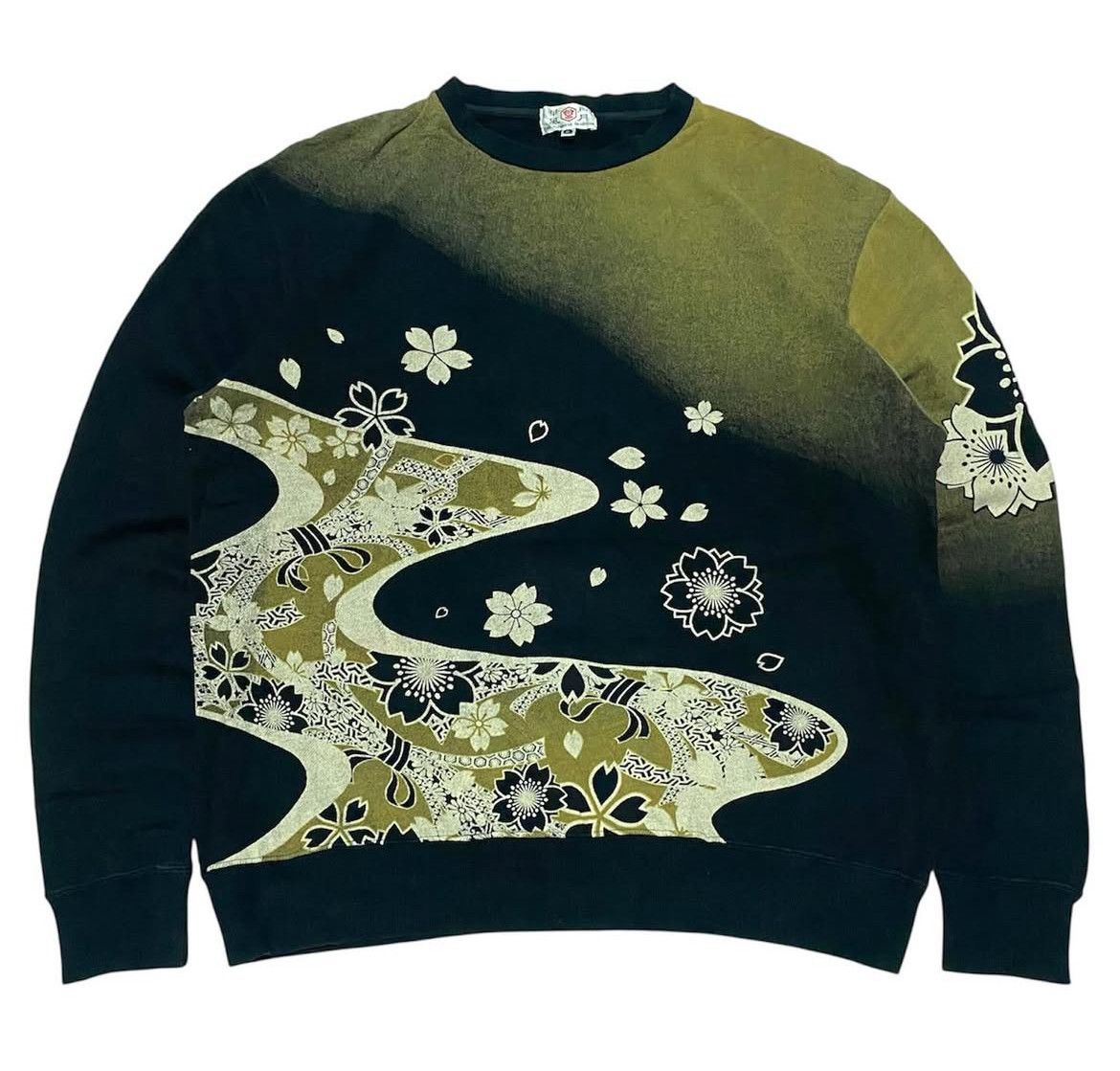 Japanese Brand 2000s Tradition Koi Allover Print Embroidery Sweatshirt Size US XL / EU 56 / 4 - 2 Thumbnail