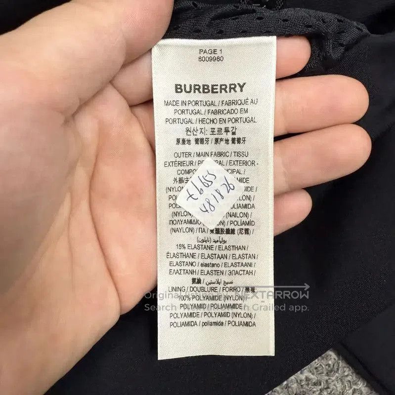 Burberry Burberry Black Cotton Men's Jacket. Size US S / EU 44-46 / 1 - 4 Thumbnail