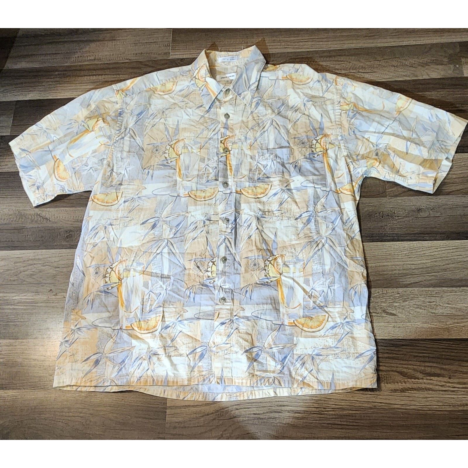 Pierre Cardin Pierre Cardin Hawaiian Shirt Size Large. 1262 Size US L / EU 52-54 / 3 - 1 Thumbnail