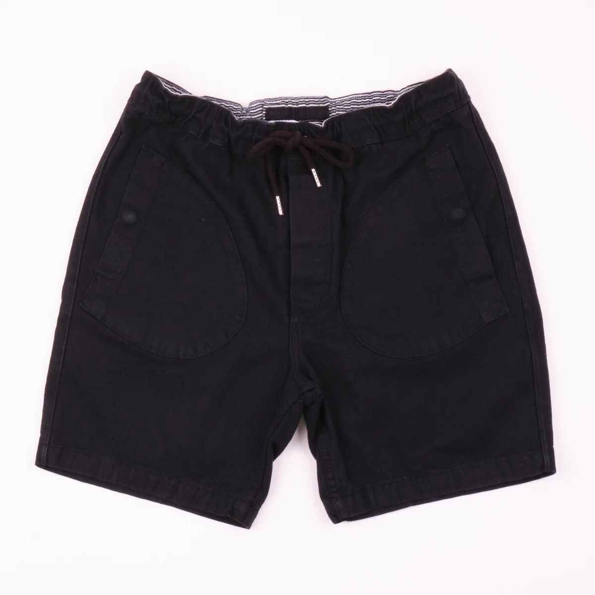 image of Freenote Cloth Deck Short in Black, Men's (Size 32)