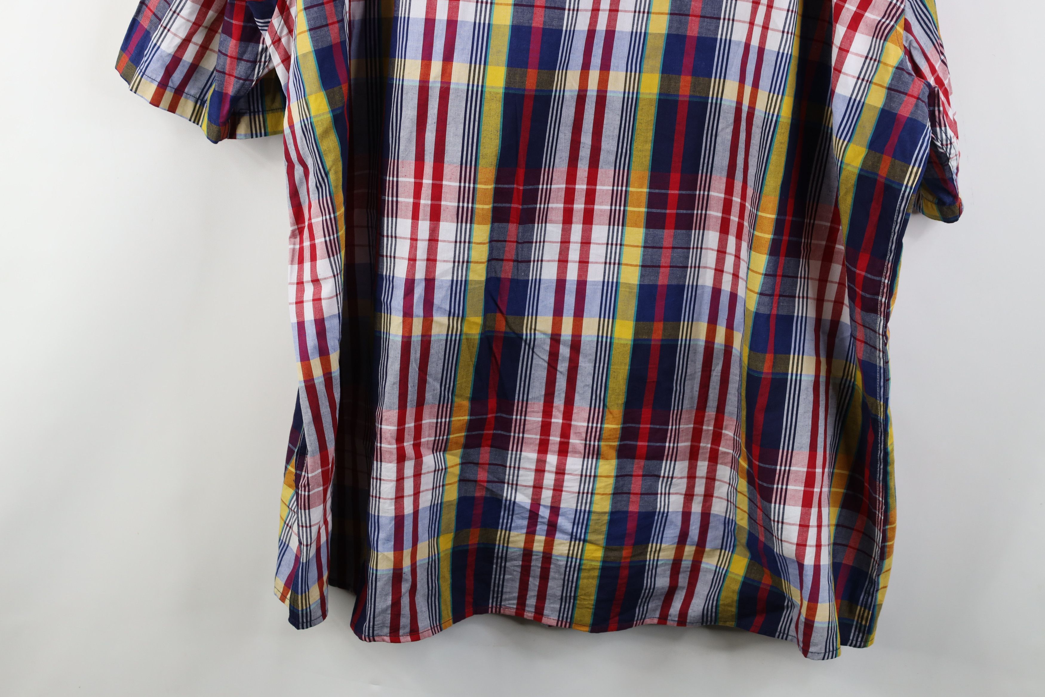 Karl Kani Vintage Karl Kani Plaid Short Sleeve Collared Button Shirt Size US XXL / EU 58 / 5 - 14 Thumbnail