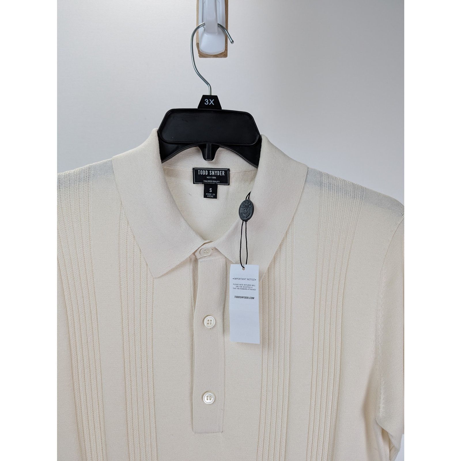 Todd Snyder o1rshd1 CC20 Polo Shirt in Beige Size US S / EU 44-46 / 1 - 5 Thumbnail