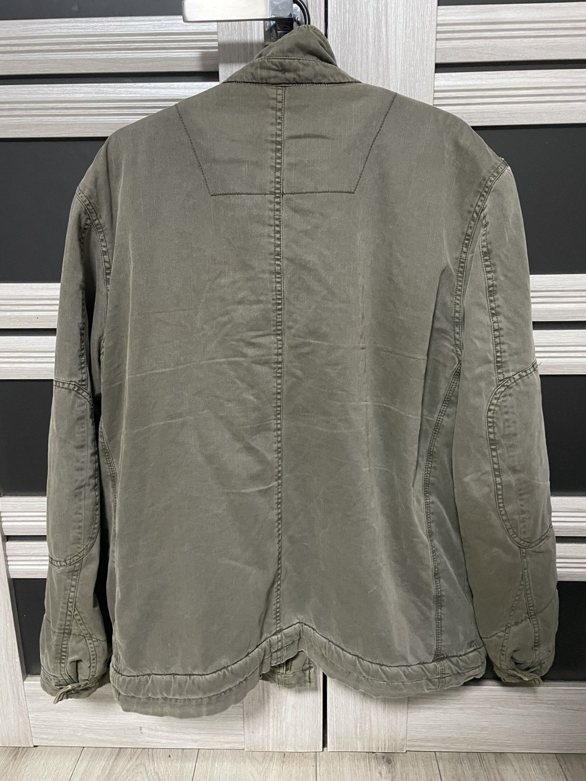 Alpha Industries × Vintage Vintage 90s Alpha Industries Sherpa Lined Field Jacket USA Size US XL / EU 56 / 4 - 3 Thumbnail