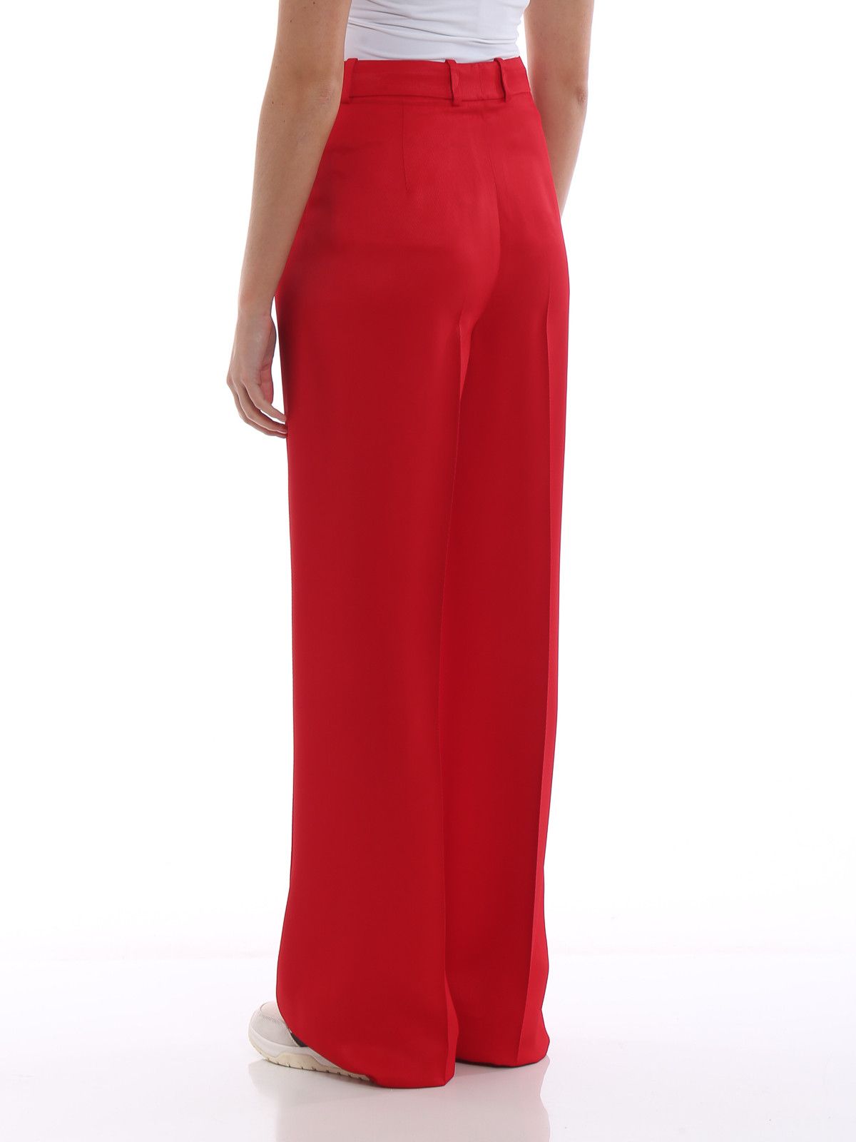 Golden Goose o1y0725 Casual Pant in Red Size 27" / US 4 / IT 40 - 4 Thumbnail